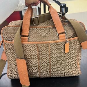 Vintage coach messenger bag